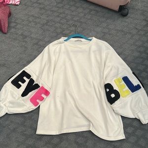 Zara believe sweater